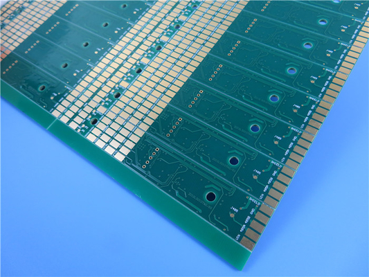 PCB υψηλός-Tg που στηρίζεται σε TU-768 με 1.2mm την παχιά επιστρώματος μάσκα ύλης συγκολλήσεως βύθισης χρυσή και πράσινη για τους βιομηχανικούς κεντρικούς υπολογιστές