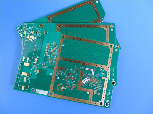 Υβριδικό PCB | Μικτό υλικό PCB 4 στρωμάτων που γίνεται 20 mil RO4350B + FR4 με τυφλό μέσω