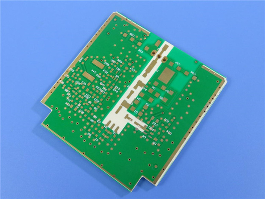Υβριδικό μικτό PCB υλικό διαφορετικό συνδυασμένο υλικά PCB πινάκων κυκλωμάτων RO4350B + FR4 + RT/duroid 5880 με το χρυσό
